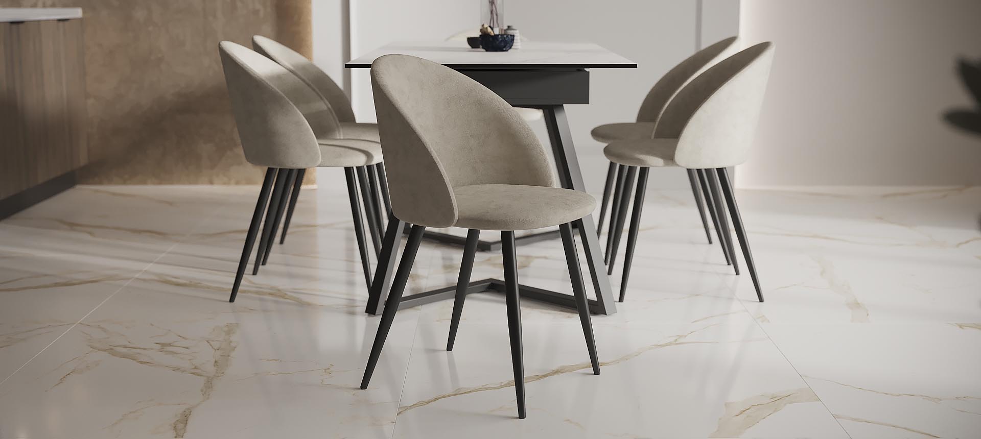 шенилл NIAGARA цвет Light grey